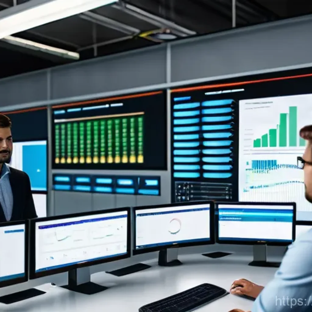 유통관리사 시험과 병행 가능한 자격증 - **Prompt 1: Data-Driven Logistics Specialist in Action**
    "A modern, well-lit logistics control r...