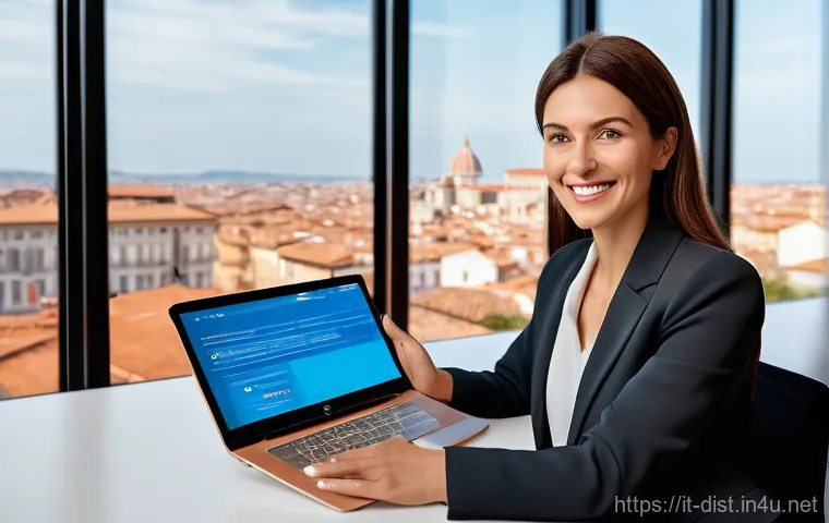 유통관리사 취득 후 스펙 쌓는 방법 - **Prompt 1: The Modern Italian Logistics Professional**
    A confident and articulate Italian woman...