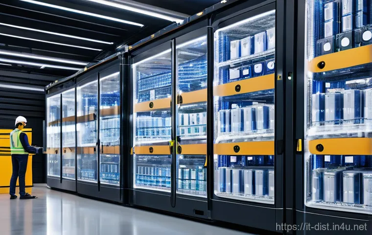 유통관리사와 소비자 행동 분석 - **"A bustling, hyper-modern Italian logistics hub, featuring advanced automation. Autonomous robots ...