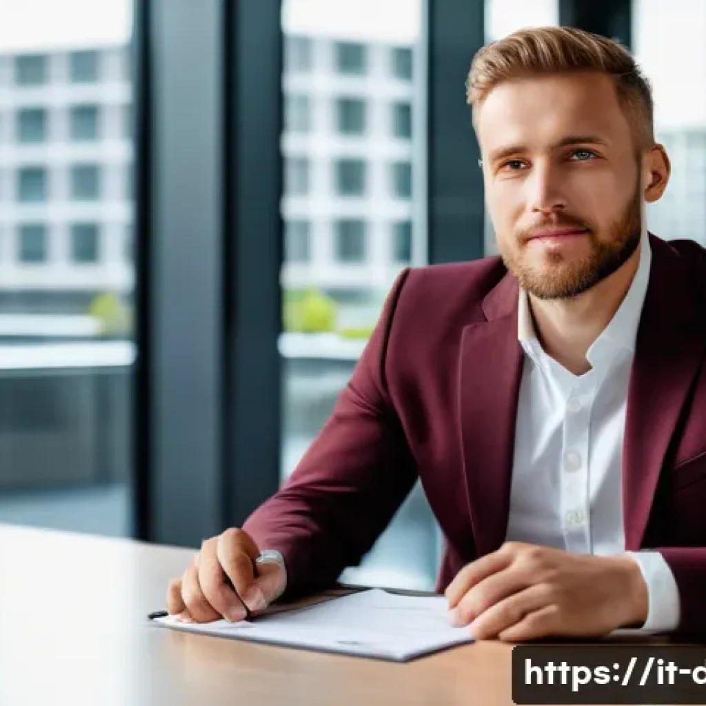 유통관리사 연봉 협상 사례 - A highly competent male or female logistics professional, in their late 30s or early 40s, dressed in...