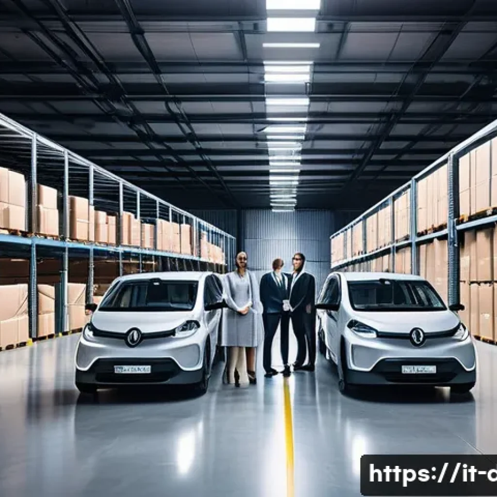 유통관리사 학습 스케줄 만들기 - **Prompt:** A dynamic, ultra-modern Italian logistics hub at sunset, showcasing cutting-edge technol...