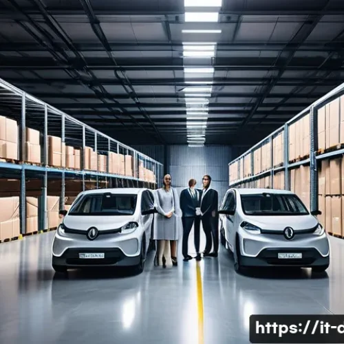 Home 33 유통관리사 학습 스케줄 만들기 - **Prompt:** A dynamic, ultra-modern Italian logistics hub at sunset, showcasing cutting-edge technol...