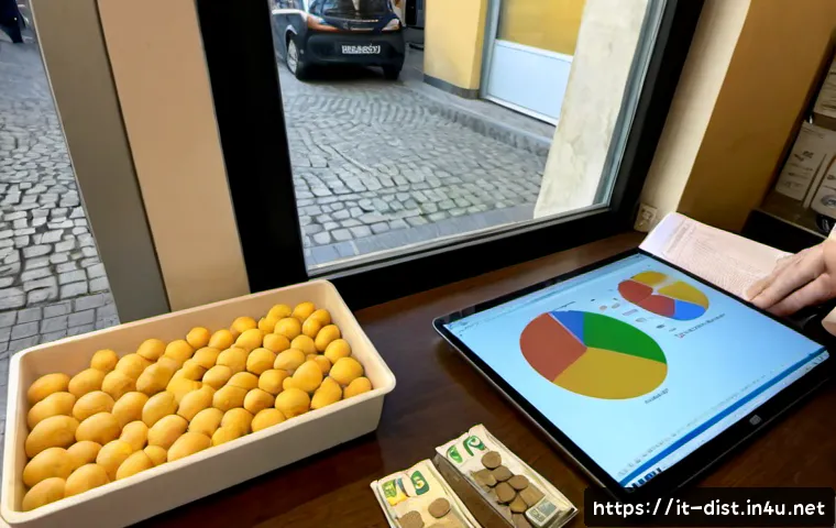 Home 17 유통관리사와 창업 아이디어 연결 - Photorealistic Italian small business planning scene, an entrepreneur and a distribution management ...